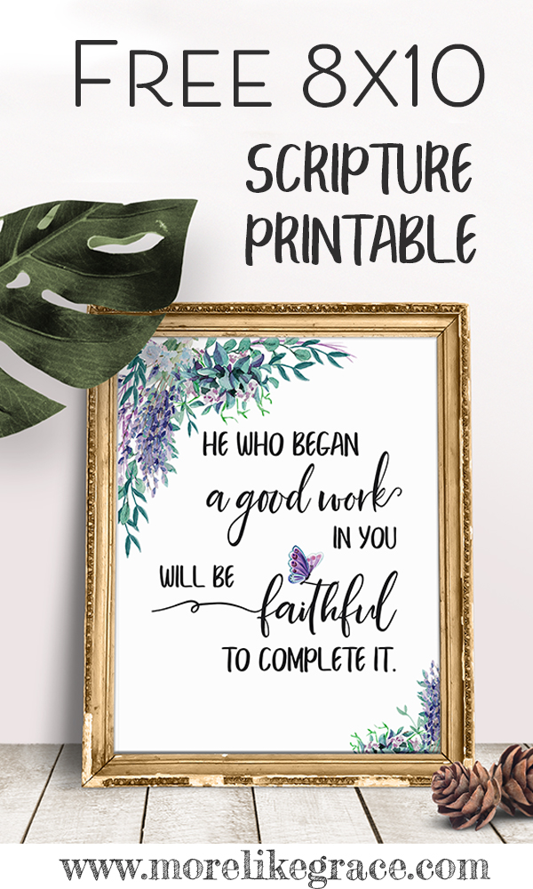 Free Scripture Printable