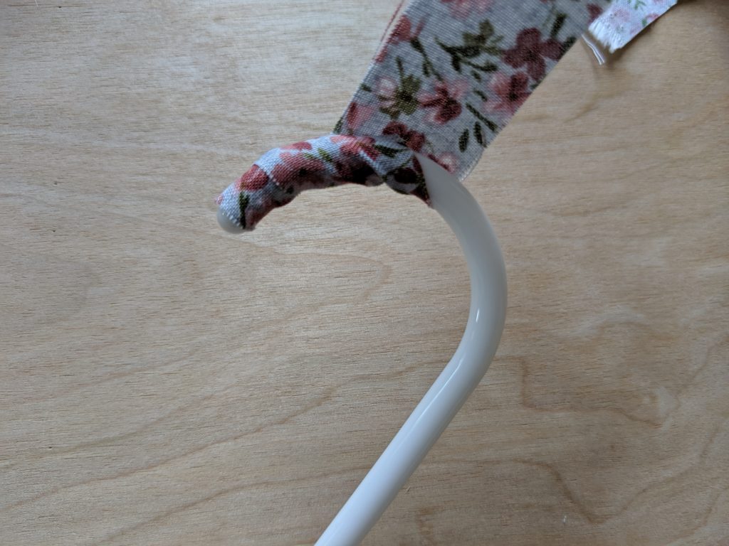 DIY Fabric-Covered Hangers