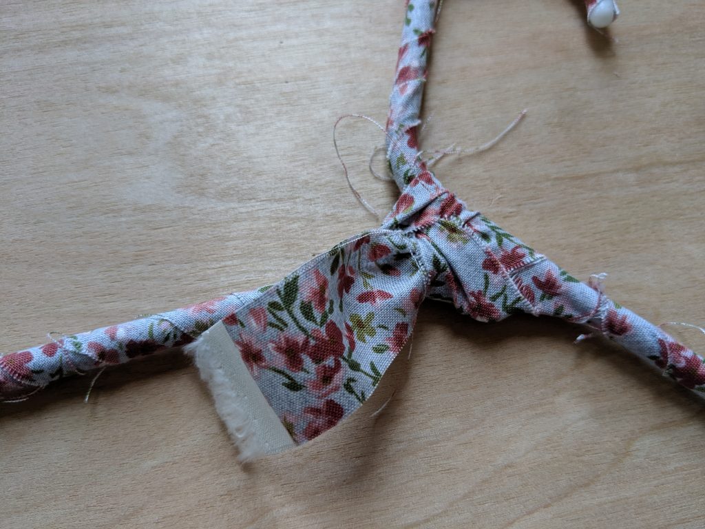 DIY Fabric-Covered Hangers